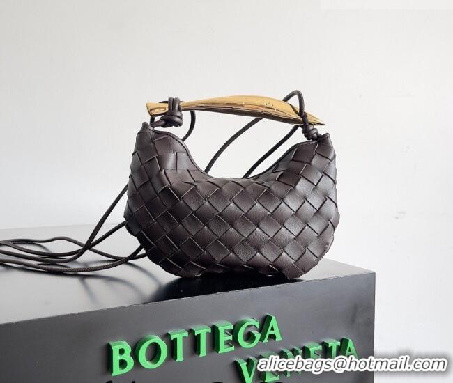 Best Discount Bottega Veneta Mini Sardine Bag in Intrecciato Leather 744267 Fondant Brown 2026