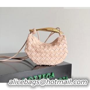 Classic Specials Bottega Veneta Mini Sardine Bag in Intrecciato Leather 744267 Lotus Pink 2026