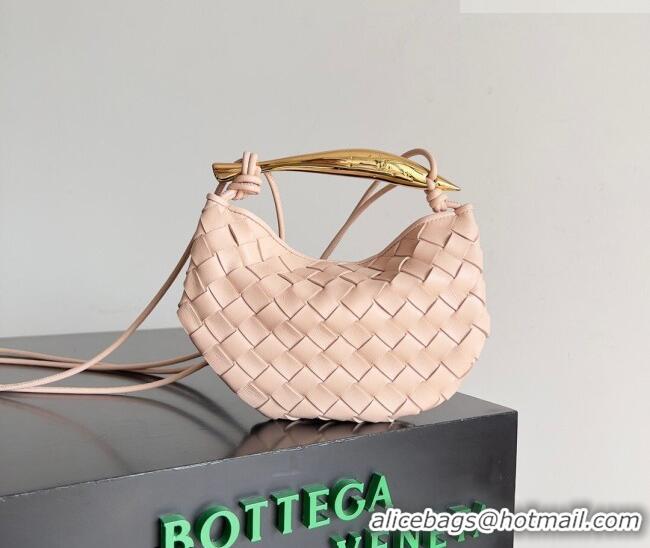 Classic Specials Bottega Veneta Mini Sardine Bag in Intrecciato Leather 744267 Lotus Pink 2026