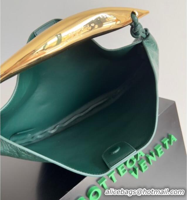Well Crafted Bottega Veneta Sardine bag in Crocodile Embossed Leather 754657 Emerald Green 2026