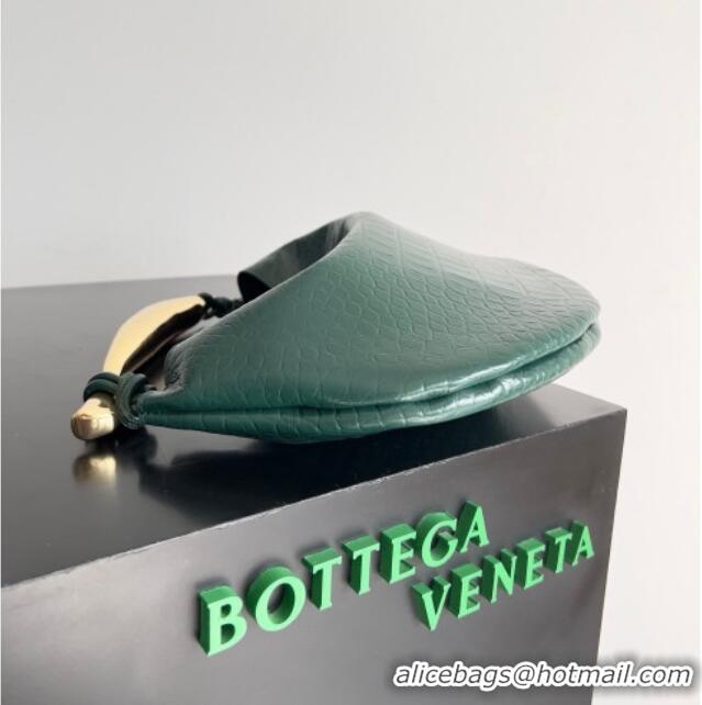 Well Crafted Bottega Veneta Sardine bag in Crocodile Embossed Leather 754657 Emerald Green 2026