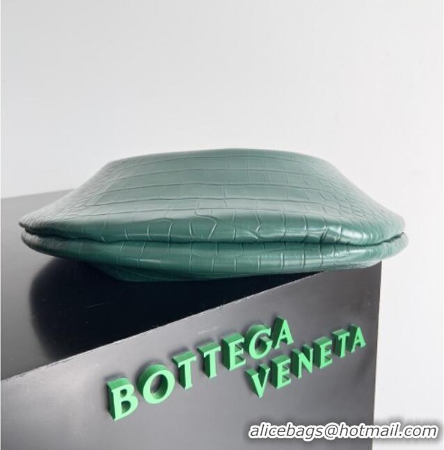 Well Crafted Bottega Veneta Sardine bag in Crocodile Embossed Leather 754657 Emerald Green 2026
