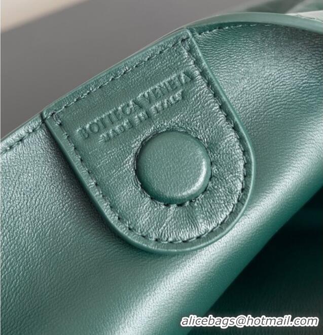 Well Crafted Bottega Veneta Sardine bag in Crocodile Embossed Leather 754657 Emerald Green 2026