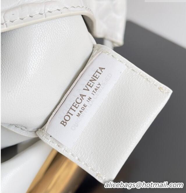 Market Sells Bottega Veneta Sardine bag in Crocodile Embossed Leather 754657 White 2026