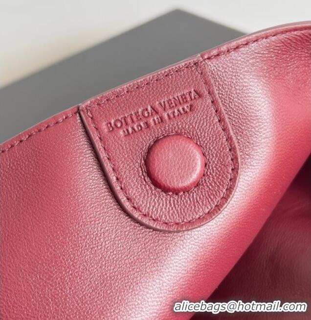 New Release Creation Bottega Veneta Sardine bag in Crocodile Embossed Leather 754657 Burgundy 2026