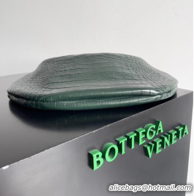 Buy Discount Bottega Veneta Sardine bag in Crocodile Embossed Leather 754657 Dark Green 2026