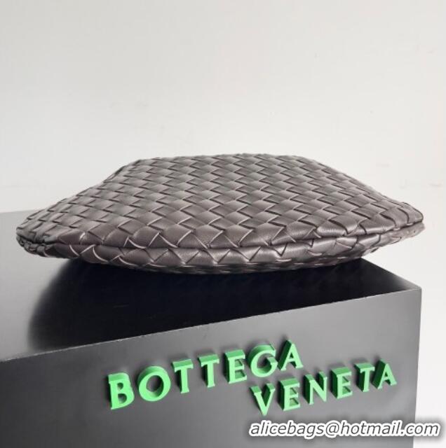 Well Crafted Bottega Veneta Large Sardine Bag with Strap in Intrecciato Leather 754988 Fondant Brown 2026