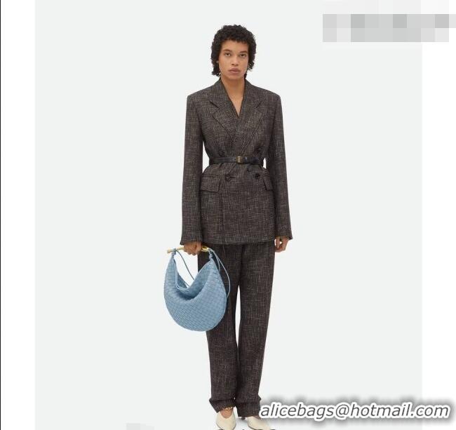 Buy Best Bottega Veneta Large Sardine Bag with Strap in Intrecciato Leather 754988 Black 2026