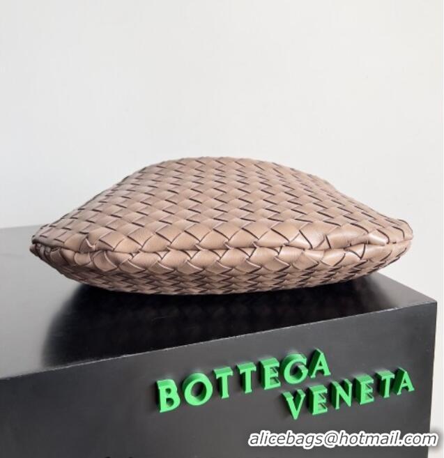 Low Cost Bottega Veneta Large Sardine Bag with Strap in Intrecciato Leather 754988 Light Khaki 2026