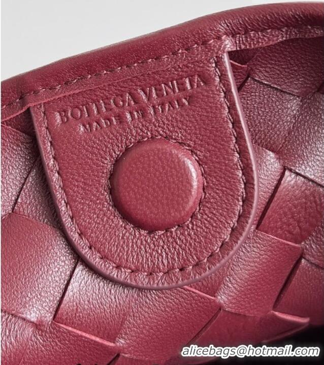Market Sells Bottega Veneta Sardine Bag with Chain in Intrecciato Leather 776768 Burgundy 2026