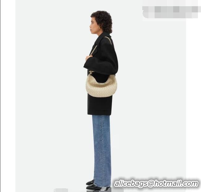 Trendy Design Bottega Veneta Sardine Bag with Chain in Intrecciato Leather 776768 Fondant Brown 2026