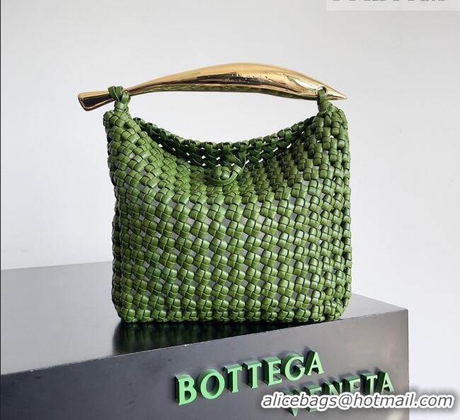 Original Cheap Bottega Veneta Sardine Bag in Intrecciato Leather BV040201 Green 2026