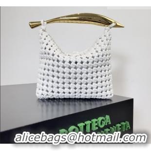 Top Design Bottega Veneta Sardine Bag in Intrecciato Leather BV040201 White 2026