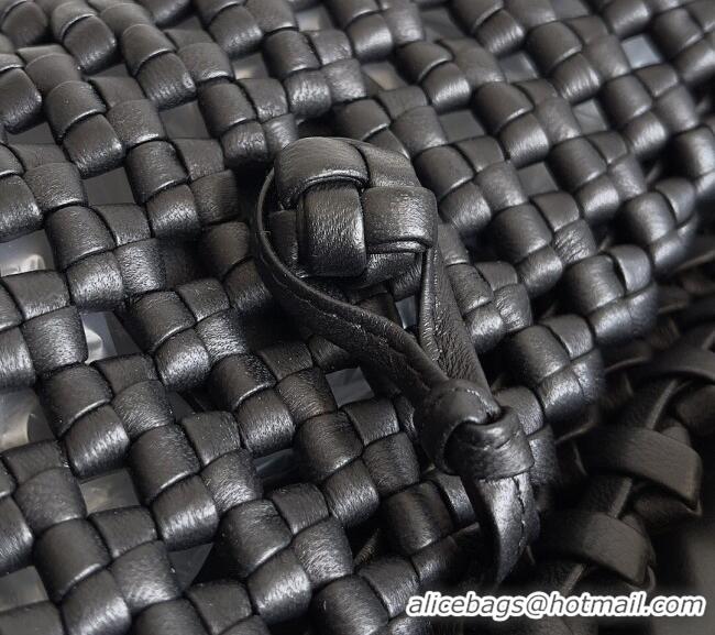 Well Crafted Bottega Veneta Sardine Bag in Intrecciato Leather BV040201 Black 2026