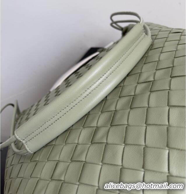 Top Quality Bottega Veneta Men's Sardine Hobo Bag in Intrecciato Leather BV040202 Green 2026