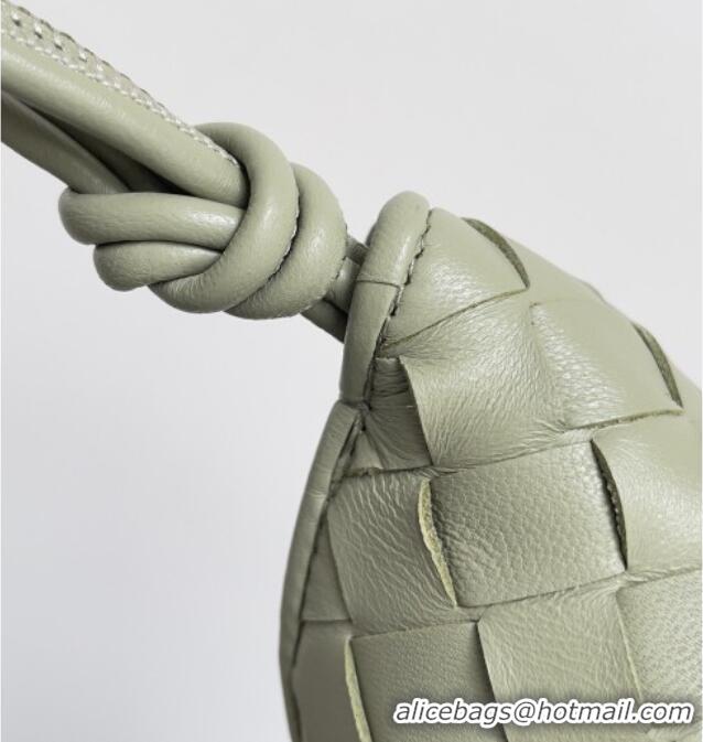 Top Quality Bottega Veneta Men's Sardine Hobo Bag in Intrecciato Leather BV040202 Green 2026