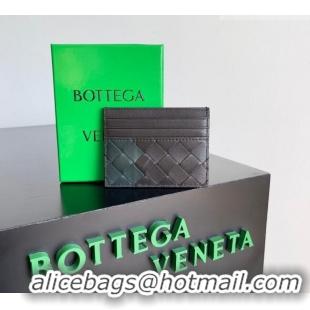 Famous Brand Bottega Veneta Intrecciato Leather Credit Card Case 796324 Fondant/Green 2026