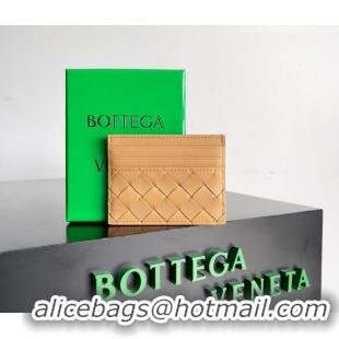 Buy Cheap Bottega Veneta Intrecciato Leather Credit Card Case 796324 Pale Brown 2026