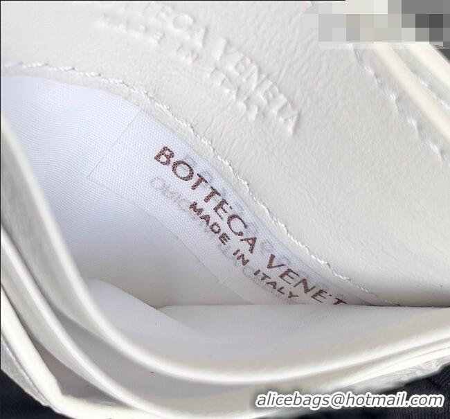 Low Price Bottega Veneta Intrecciato Leather Credit Card Case 796324 White 2026