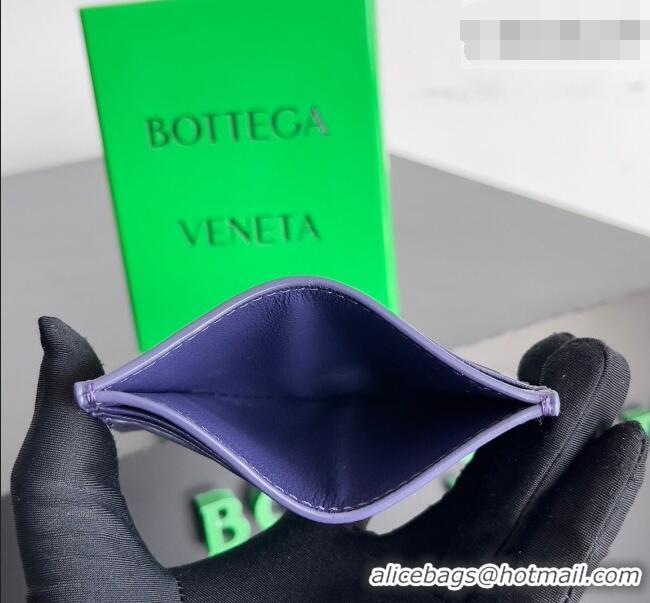 Reasonable Price Bottega Veneta Intrecciato Leather Credit Card Case 796324 Purple 2026