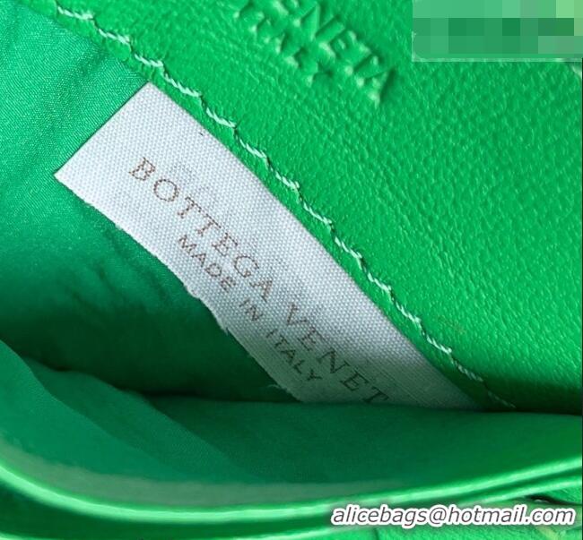 Traditional Specials Bottega Veneta Intrecciato Leather Credit Card Case 796324 Parakeet Green 2026