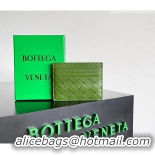 Market Sells Bottega Veneta Intrecciato Leather Credit Card Case 796324 Green 2026