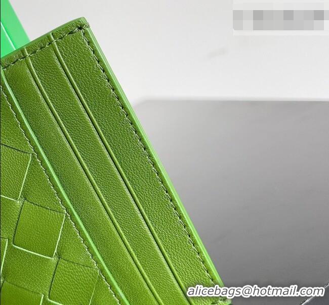 Market Sells Bottega Veneta Intrecciato Leather Credit Card Case 796324 Green 2026
