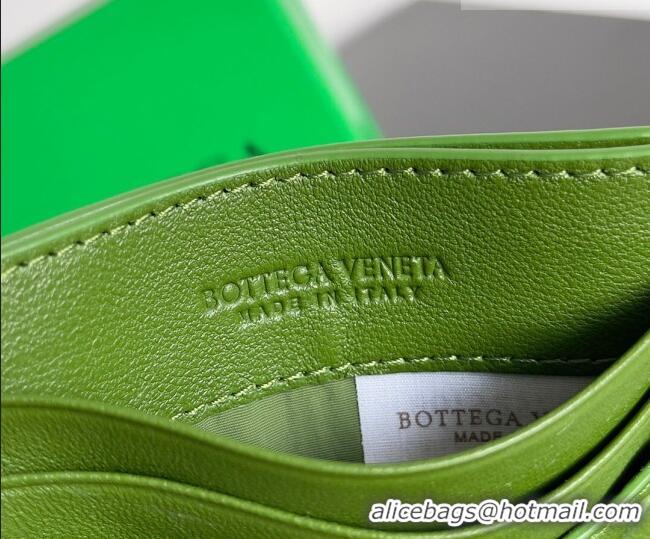 Market Sells Bottega Veneta Intrecciato Leather Credit Card Case 796324 Green 2026