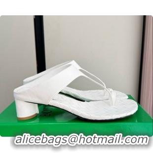 Classic Hot Bottega Veneta Livia Thong 4cm Heel BV080344 White 2026