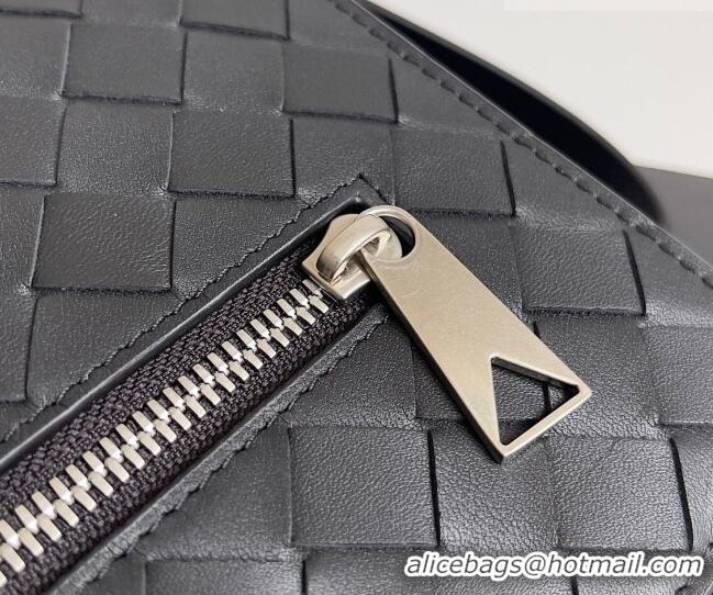 Low Cost Bottega Veneta Men's Intrecciato Leather Document Case With Wristlet 732638 Black 2026