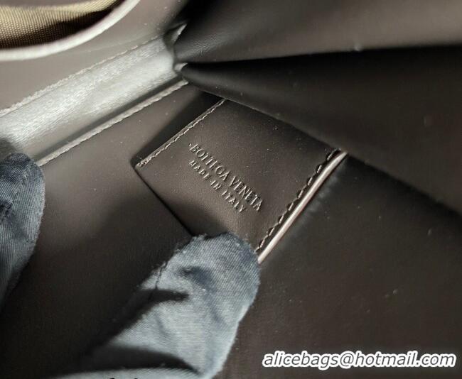 High Quality Bottega Veneta Men's Small Intrecciato Leather Document Case With Wristlet 693675 Fondant Brown 2026
