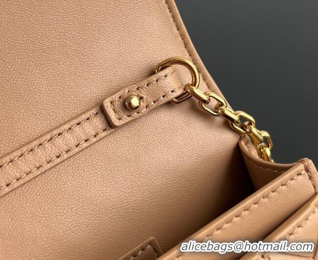 Low Price Bottega Veneta Andiamo Pouch on Chain Mini Bag in Intrecciato Leather 844107 Pale Brown 2026