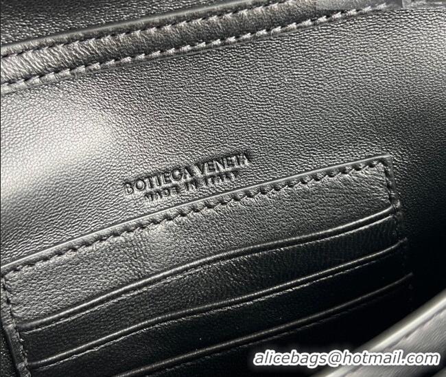Grade Quality Bottega Veneta Andiamo Pouch on Chain Mini Bag in Intrecciato Leather 844107 Black 2026