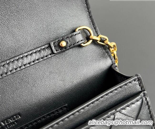 Grade Quality Bottega Veneta Andiamo Pouch on Chain Mini Bag in Intrecciato Leather 844107 Black 2026
