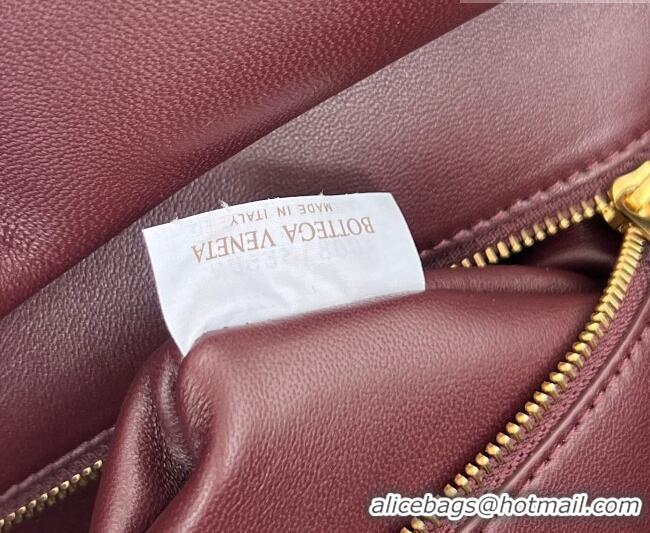 Shop Discount Bottega Veneta Barbara Tote Bag in Intrecciato Leather 868327 Deep Mahogany Red 2026