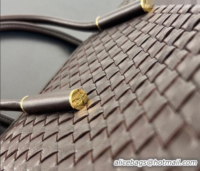 Top Grade Bottega Veneta Barbara Tote Bag in Intrecciato Leather 868327 Espresso Brown 2026