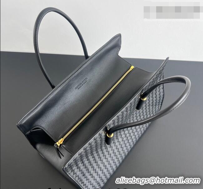 New Design Bottega Veneta Barbara Tote Bag in Intrecciato Leather 868327 Black 2026