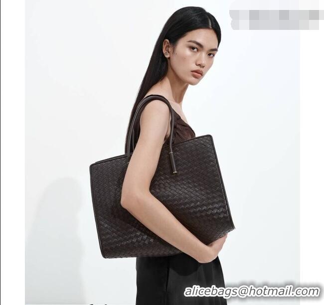 New Design Bottega Veneta Barbara Tote Bag in Intrecciato Leather 868327 Black 2026