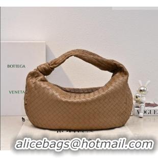 Grade Design Bottega Veneta Medium Jodie Bag in Intrecciato Leather 600263 Light Brown 2026