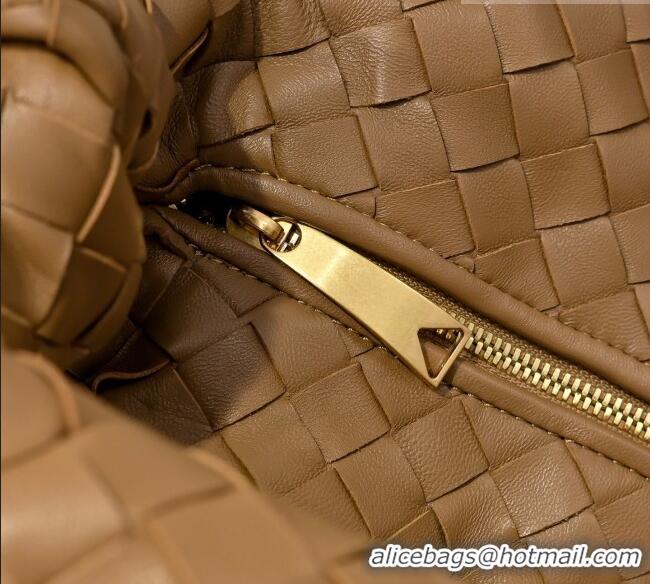 Grade Design Bottega Veneta Medium Jodie Bag in Intrecciato Leather 600263 Light Brown 2026