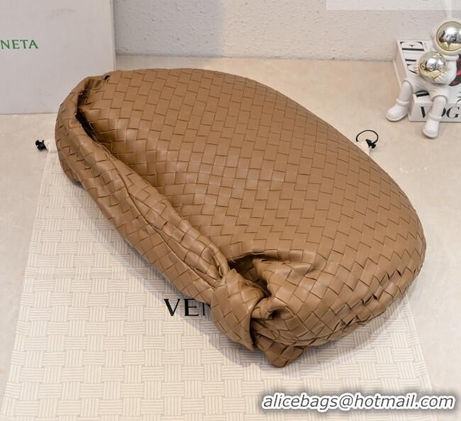 Grade Design Bottega Veneta Medium Jodie Bag in Intrecciato Leather 600263 Light Brown 2026