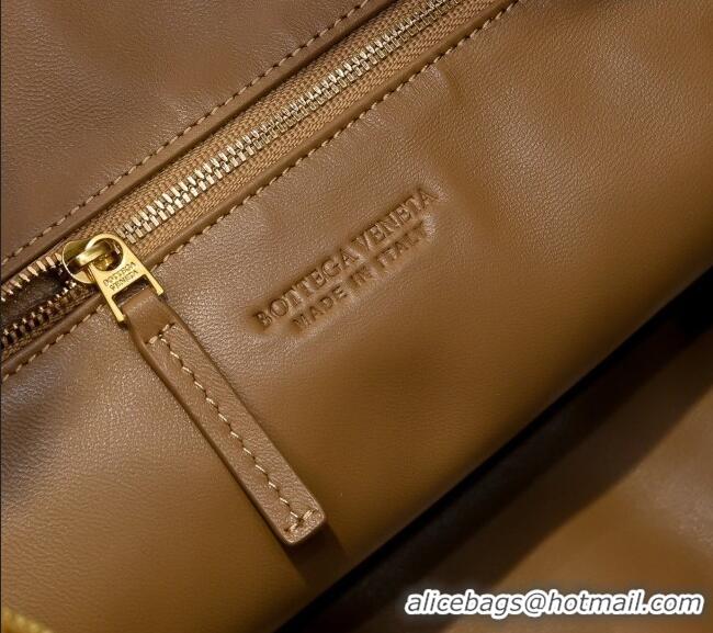 Grade Design Bottega Veneta Medium Jodie Bag in Intrecciato Leather 600263 Light Brown 2026