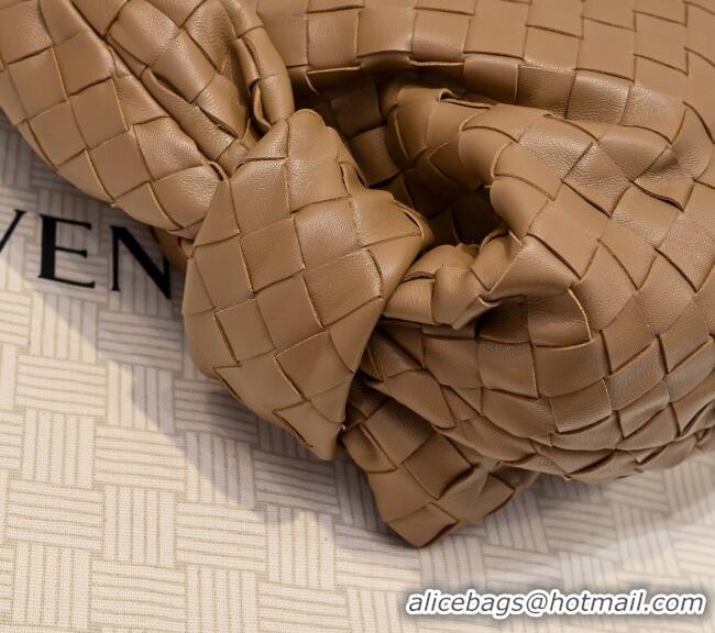 Grade Design Bottega Veneta Medium Jodie Bag in Intrecciato Leather 600263 Light Brown 2026