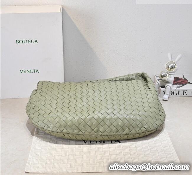 Top Design Bottega Veneta Medium Jodie Bag in Intrecciato Leather 600263 Travertine Green 2026