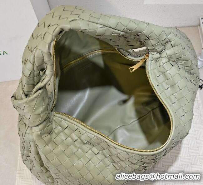 Top Design Bottega Veneta Medium Jodie Bag in Intrecciato Leather 600263 Travertine Green 2026