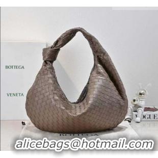 Cheap Price Bottega Veneta Medium Jodie Bag in Intrecciato Leather 600263 Khaki 2026