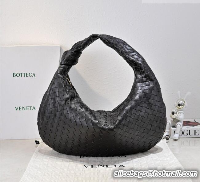 Best Quality Bottega Veneta Medium Jodie Bag in Intrecciato Leather 600263 Black 2026
