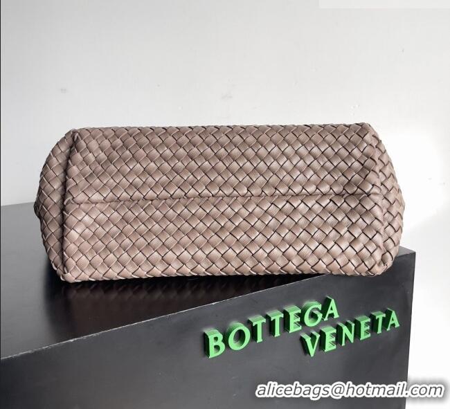 Famous Brand Bottega Veneta Medium Cabat Tote Bag 32cm in Intrecciato Leather BV040205 Khaki 2026