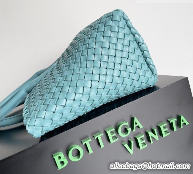Inexpensive Bottega Veneta Medium Cabat Tote Bag 32cm in Intrecciato Leather BV040205 Blue 2026