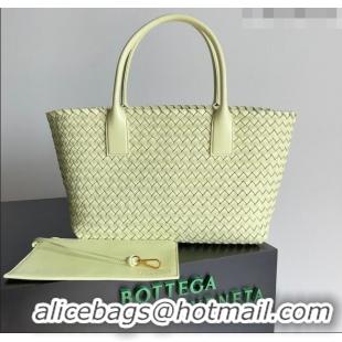 Best Product Bottega Veneta Medium Cabat Tote Bag 32cm in Intrecciato Leather BV040205 Light Yellow 2026